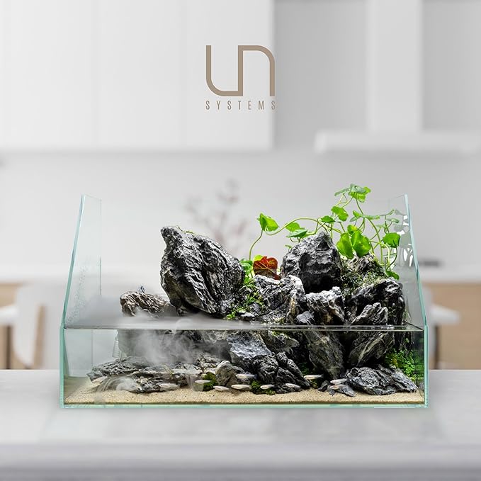 UNS Controsand - Bora, 8L - Natural Freshwater 0.4-0.9mm Natural White Sand for Aquascaping Planted Tanks - Aquarium, Terrarium, Paludarium Substrate for Betta, Shrimp, Fish, Jumping Spider, Turtle