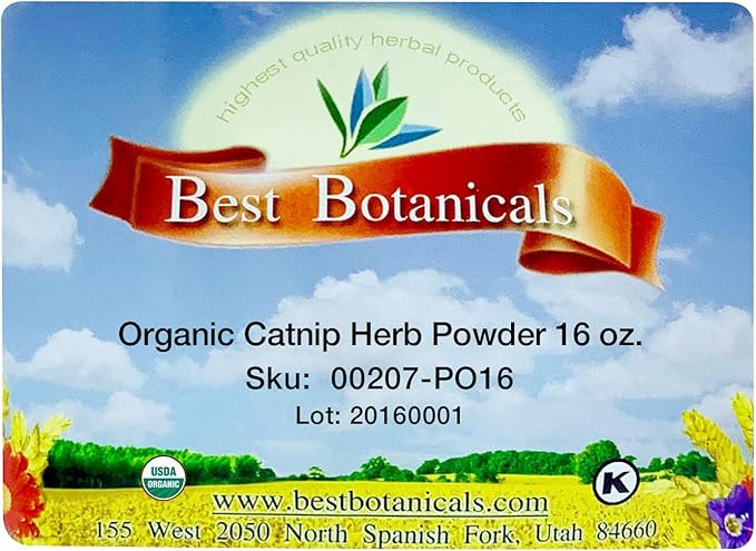 Best Botanicals Catnip Herb Powder 16 oz.