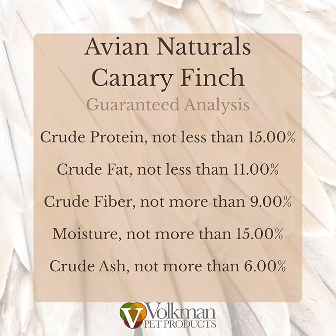 Volkman Avian Naturals Canary Finch 4lb
