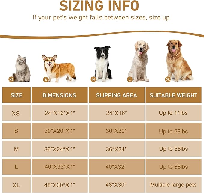 Smiry Dog Door Mat for Muddy Paws 36x24, Absorbs Moisture and Dirt Doormat, Non-Slip Washable Quick Dry Chenille Front Door Mat Indoor Entrance, Entryway Carpet for Inside Floor, Orange