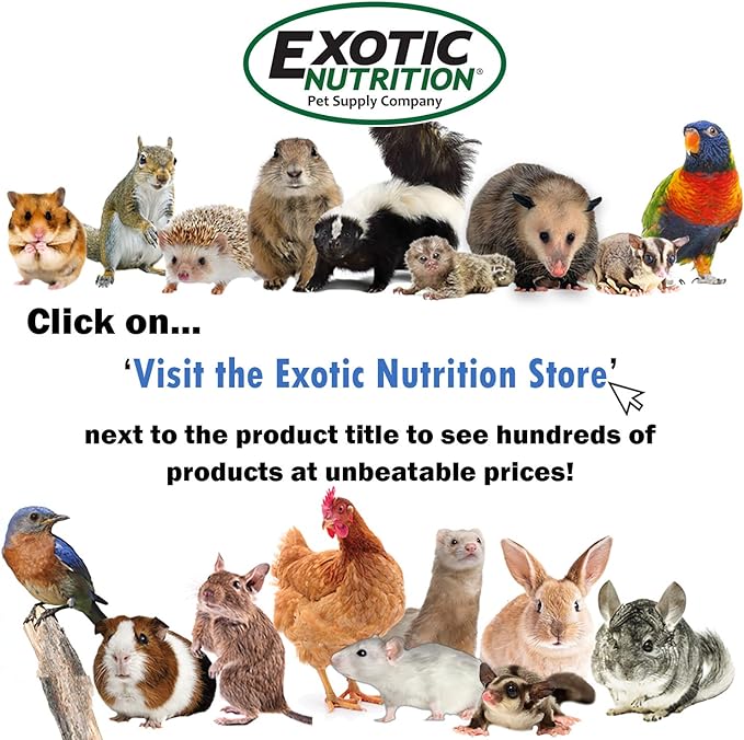 Premium Insectivore Diet (8 lb.) - Healthy Nutritious Chicken Based High Protein Pellet Diet - for Sugar Gliders, Hedgehogs, Opossums, Skunks & Other Insectivores