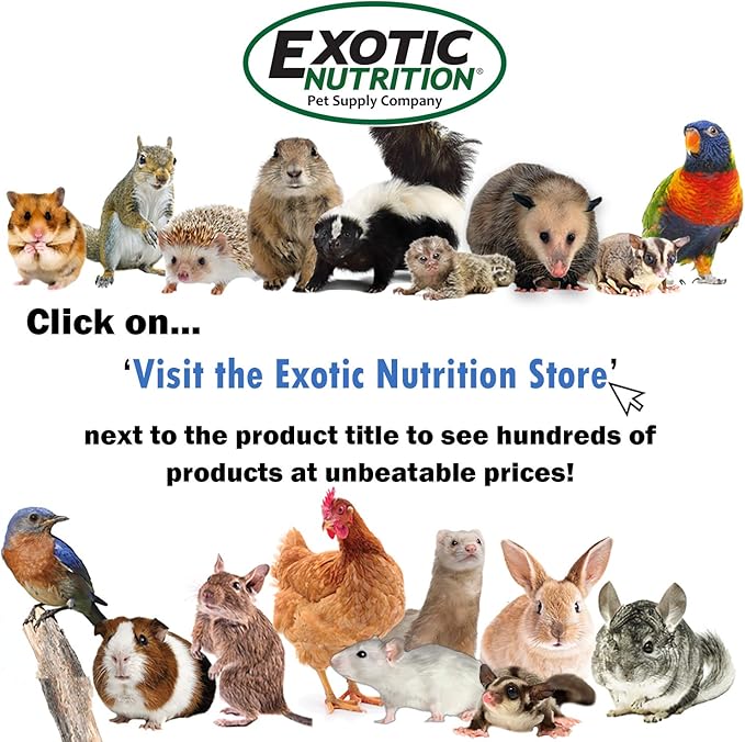 Sugar Glider Complete Food Starter Package - Nutritionally Complete Pellet Diet & High Protein Supplemental Food for Sugar Gliders… (2 Piece Set)
