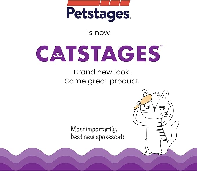 Catstages Cheese Chase Interactive Cat Track Toy with Balls and Catnip Toy, Multicolored