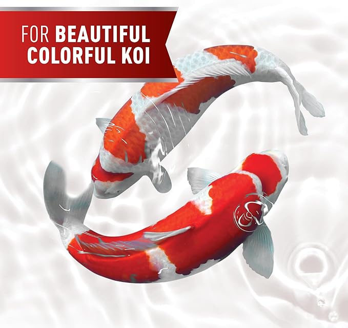 Mazuri Koi Premium Food Large - 5mm Pellet Food for Koi Over 12 inches Long, 20 Pound (20 LB) Bag