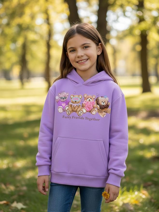 WELAKEN Sweatshirts for Girls Toddler & Kids II Little Girl's Pullover Tops Sweaters & Hoodies