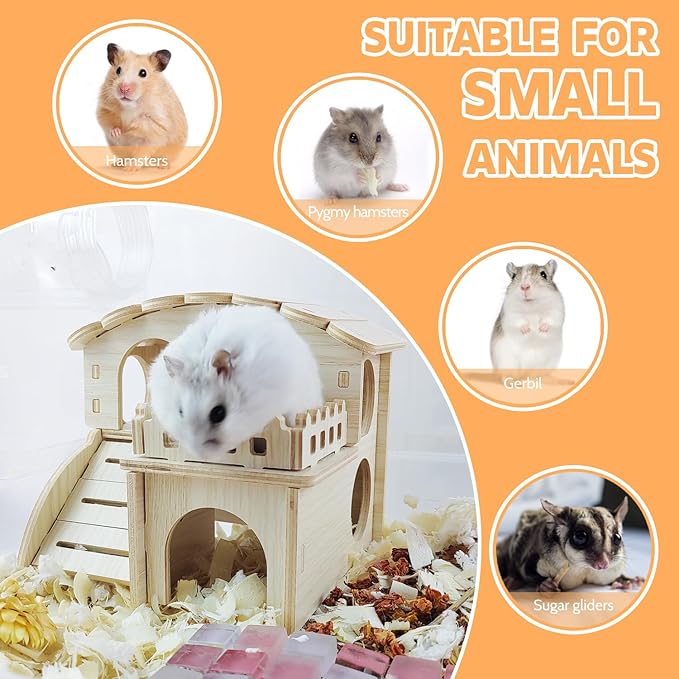 Small Animal Habitat Decor for Hamster