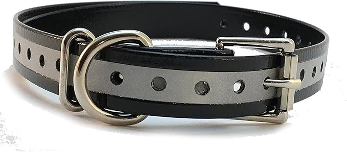 Universal 27 ½” X ¾” Replacement Band Strap for Dog Training Collar - Adjustable Waterproof TPU for Remote E-Collar, Static/Vibration Shock Trainer, Fits Most Bark Control & Obedience Devices