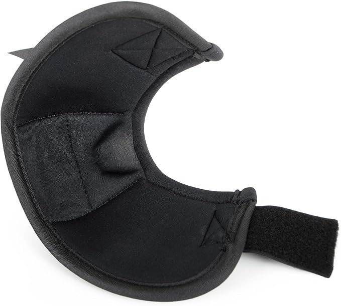 Jeffers Equine No Turn Bell Boots for Horses - Black, Medium | Shock Absorbing Hoof Protection | Secure Double Hook & Loop Closure, Perfect for Travel, Training, & Equestrian Riding - 1 Pair