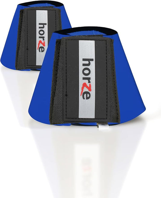 HORZE Pro Overreach Bell Boots for Horses | Neoprene Pair