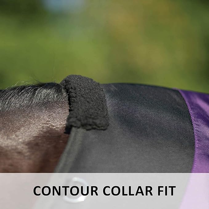 STORM SHIELD Contour Collar Extreme II Horse Turnout Blanket | Contour Collar | 1680D Durable Outer Fabric | Seam Sealed | Weather Protection | Winter Horse Blanket with Multiple Warmth Levels