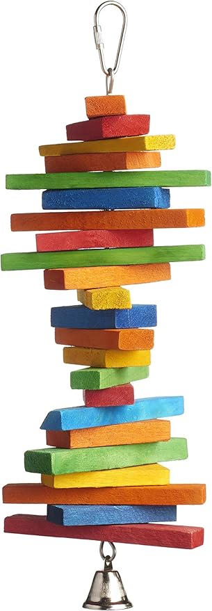 Prevue Pet Products 60953 Bodacious Bites Akimbo Bird Toy, Multicolor
