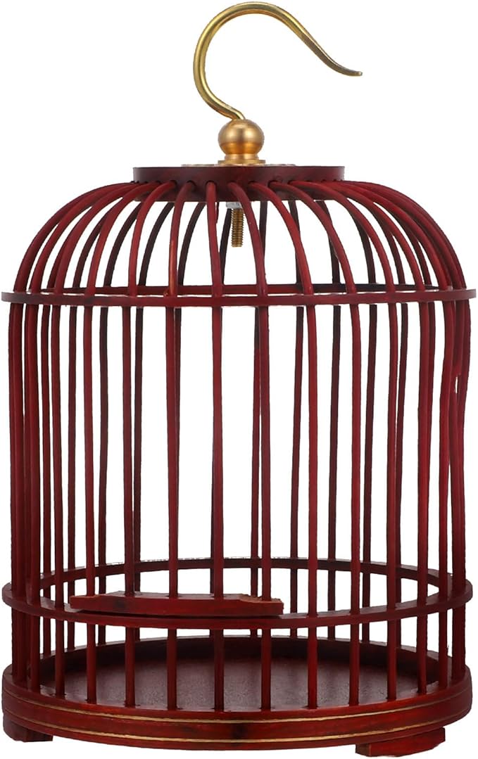 GANAZONO Pet Cage Outdoor Decorative Wooden Hamster Cage, Large Capacity, Lockable, Hanging, Safe and Secure