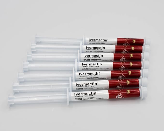 Ivermectin for Horses & Sheep 1.87% Concentration, 6cc, 7 Pack