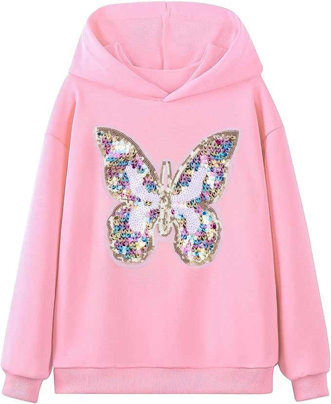 WELAKEN Sweatshirts for Girls Toddler & Kids II Little Girl's Pullover Tops Sweaters & Hoodies