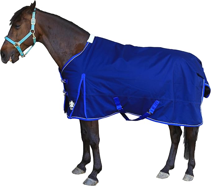 T TEKE Ultimate Turnout Sheet for Horses, 1050D Ballistic Nylon Outer, No Filling