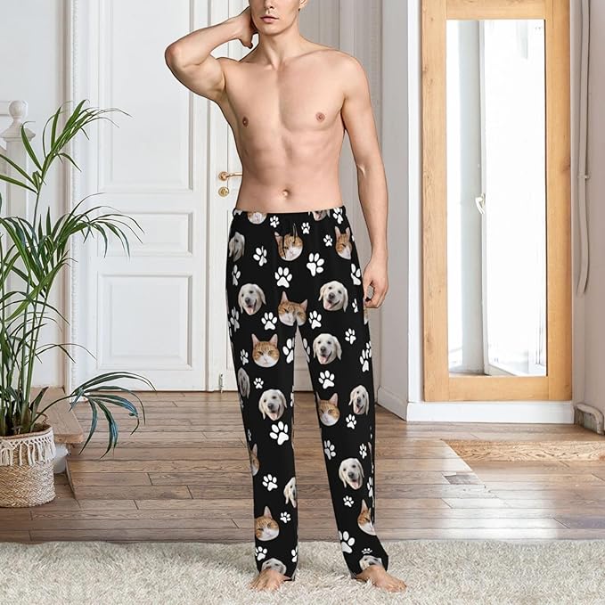 Personalized Pajama Pants For Men Women Custom Pajama Pants With Face Custom Face Pajamas Funny Customized Gifts