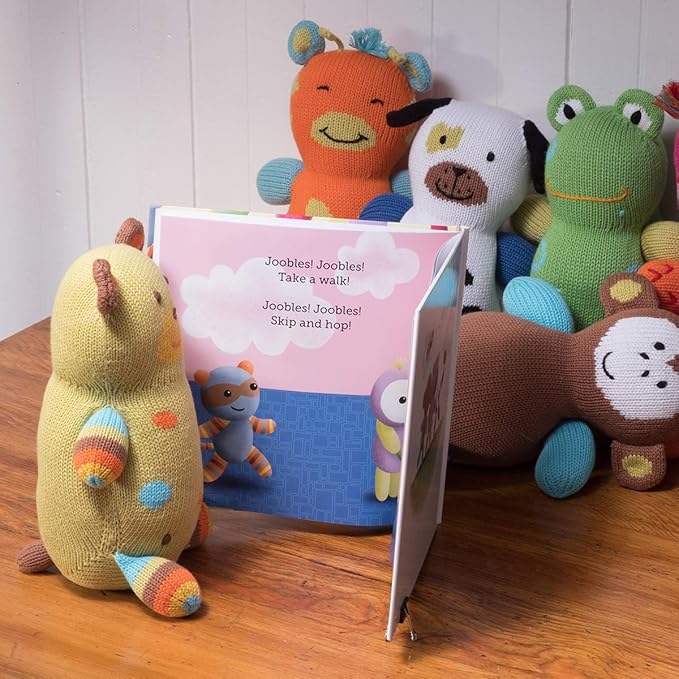 Fair Trade Organic Stuffed Animal - Flop The Frog