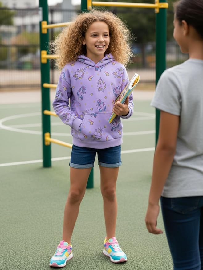 WELAKEN Sweatshirts for Girls Toddler & Kids II Little Girl's Pullover Tops Sweaters & Hoodies