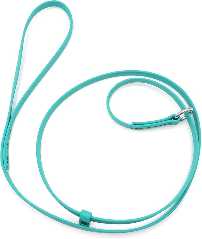 Jelly Pet Grooming Lead for Dogs | Great for Kennels, Veterinarians and Dog Grooming Salons | Biothane Leash - Easy to Clean, Waterproof & Durable Noose Loop | Made in USA | 3/8'' x 4'