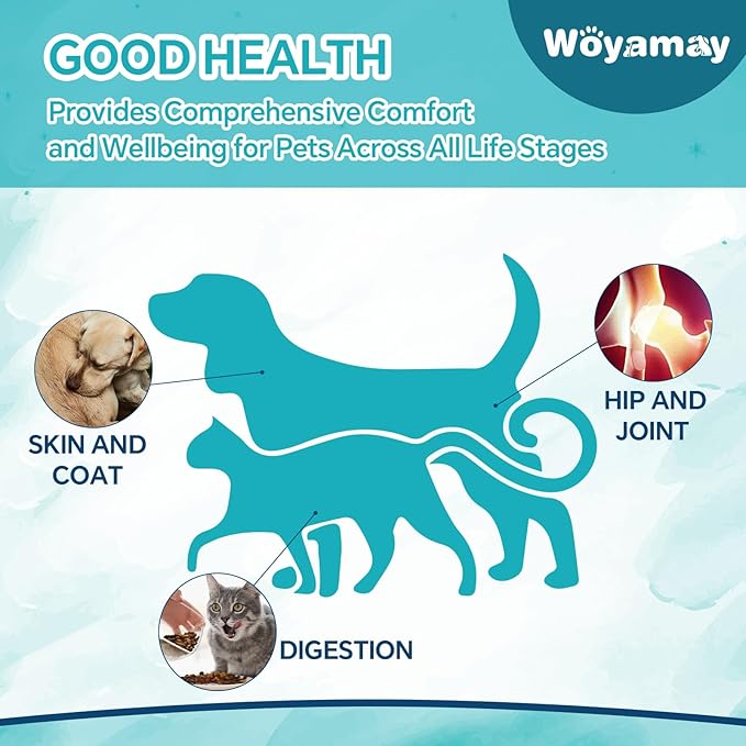 Hemp Oil for Dogs and Cats - Hemp Oil Drops Rich in Omega 3, 6, 9 and Organic Extract Helps Pets with Аnxiеty, Pаin, Strеss, Slееp, Аrthritis, Sеizures Rеlief, Pets Calming Treat-2 Pack