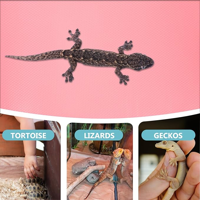 Bearded Dragon Tank Accessories Reptile Carpet EVA Terrarium Liner Bearded Dragon Reptile Substrate Mat Tank Accessories for Leopard Gecko Snake Lizard Tortoise Bearded Dragon Accessories