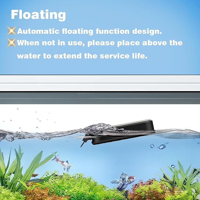 Carefree Fish Aquarium Super Strong Magnetic Cleaner for Glass Fish Tank Magnet Brush Algae Scrapers Floating