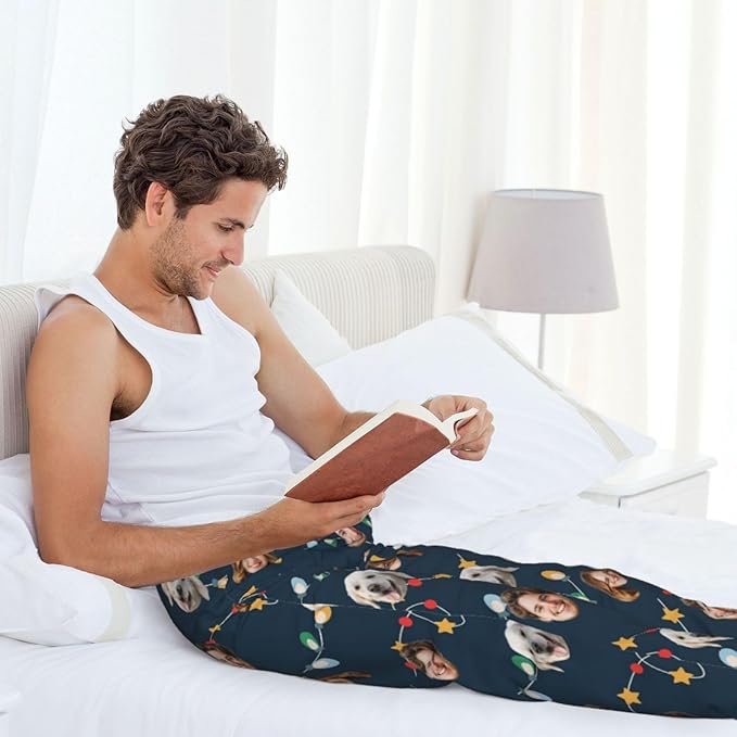 Personalized Pajama Pants For Men Women Custom Pajama Pants With Face Custom Face Pajamas Funny Customized Gifts