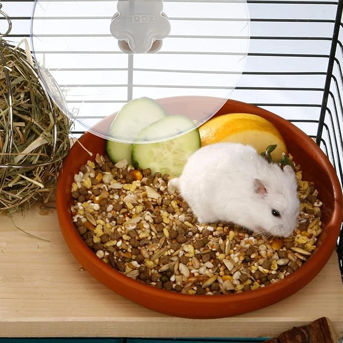 Hedgehog Wheel Hamster Exercise Wheel Running Ball Small Pet Activity Wheels Silent Toy Jogging Wheel Pet Cage Accessories for Gerbils Mice Guinea Pig Rat Transparent 12 Inch Hamster Wheel