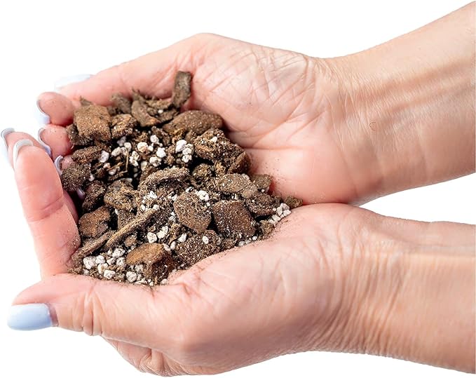 Gardenera Professional Succulent Soil Premium All Purpose Blend | Pre-Mixed Ready to Use for Cactus and Succulents | Sphagnum Peat Moss, Perlite, New Zealand Pine Bark - Made in USA - 2 Quart