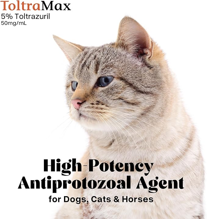 Toltrazuril 5.0% for Horses, Dogs, Cats, 500mL/16.9 Ounce, for Non-Food Chain Animals