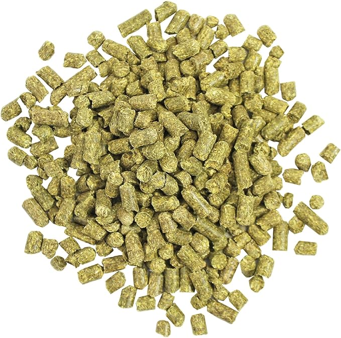 Timothy Pellets (7.5 lb.) - 100% All Natural, High Fiber, Sun Cured Timothy Hay Grass Food & Treat - Rabbits, Guinea Pigs, Chinchillas, Degus, Prairie Dogs, Tortoises, Hamsters, Gerbils, Rats