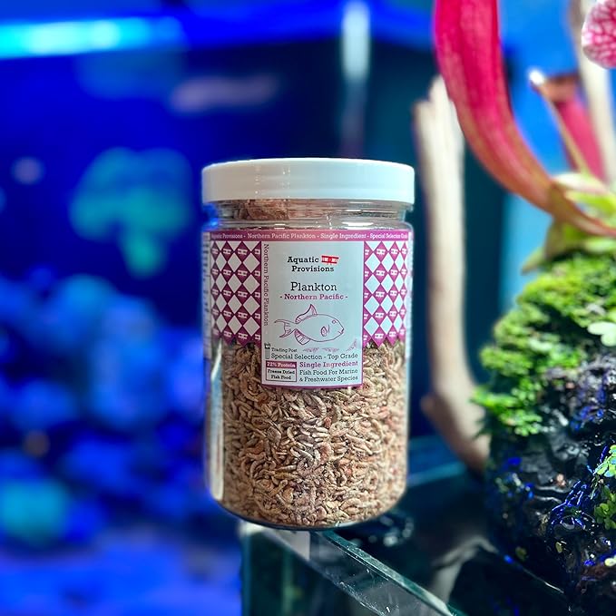 Northern Pacific Plankton High Protein Freeze Dried Floating Fish Food 4 oz