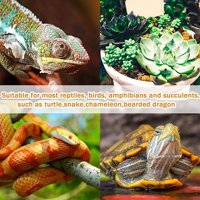 Reptile Domes Stand, Adjustable 17-37 Inch Heat Lamp Stand Fixture for Terrarium, Metal Basking Lamp Holder, Suitable for All Reptile Domes Lamp,XL Size