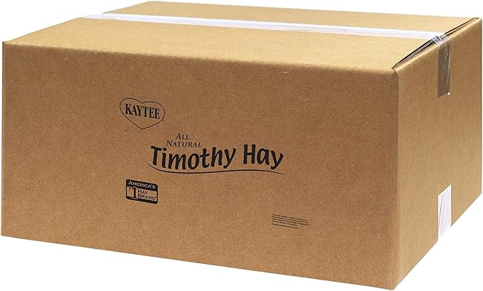 Kaytee 2nd Cut Soft and Lush Timothy Hay for Pet Guinea Pigs, Rabbits & Other Small Animals, 6.5 Pound