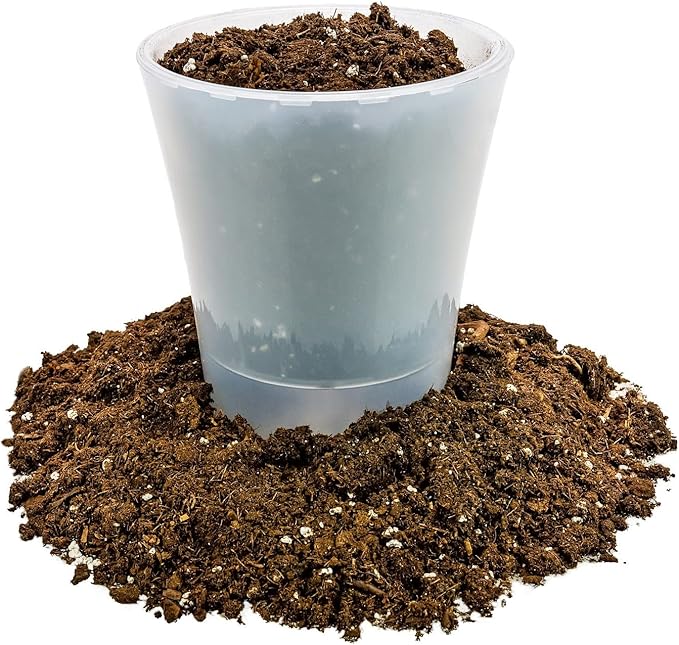 GARDENERA Money Tree Potting Soil - 10 Quart - Soil Mix for Planting or Repotting Guiana Chestnut, Blended Mix to Properly Grow Money Tree Plants (4 Bags of 5 Quart)