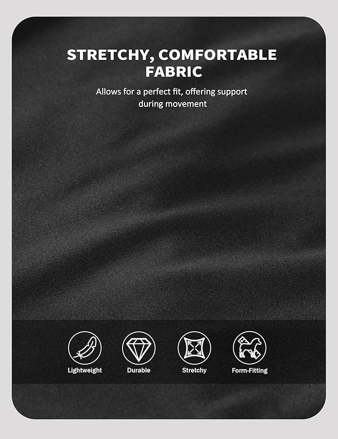 Harrison Howard Horse Shoulder Guard Thick Stretchy with Inner Soft Fleece Lining Adding Comfort Prevents Chafing Black M