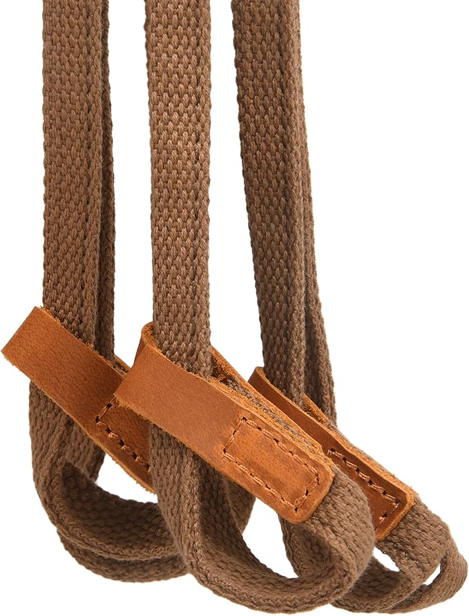 WAYNE'S DOG Canvas Duck Game Carrier - 12 Drops, Slip Noose - Bird Tote, Waterfowl & Goose Hanger, Duck Carrier Lanyard (Brown)
