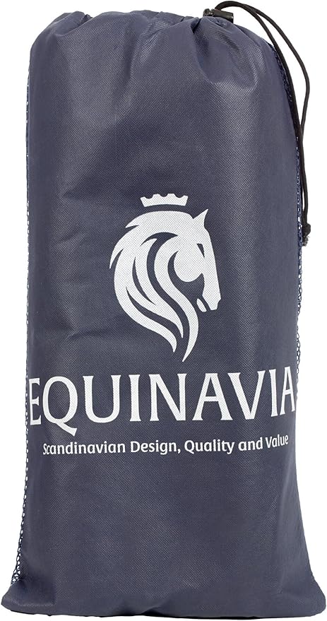 Equinavia Cool Relief Therapy Ice Boots Leg Wraps Pair for Horses, Gel Pack with Adjustable Straps | 16.5" x 15.5" with Storage Bag - Purple - Pair - One Size