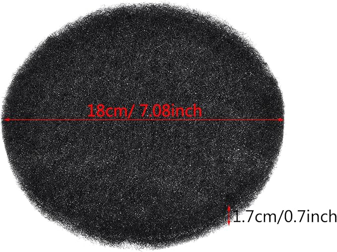 Aquarium Filter Pads Compatible with FX4 / FX5 / FX6 Canister Filter Media Replacement Parts (Polishing Pads, 24 Pcs)