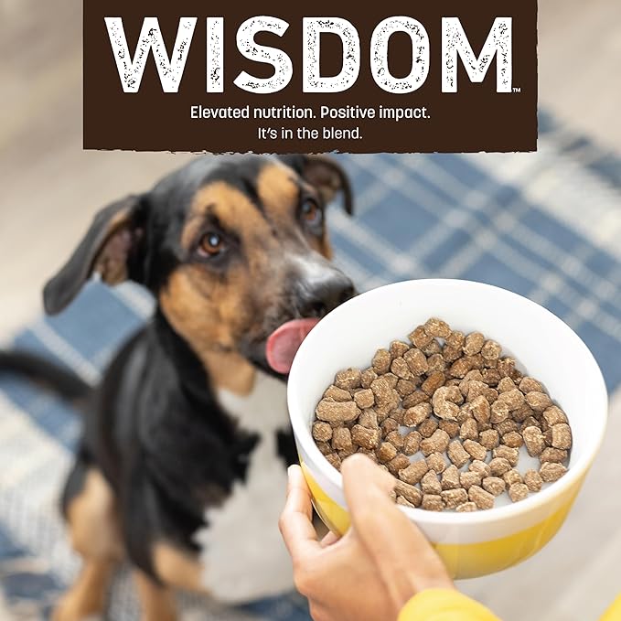 Earth Animal Wisdom Air Dried Dog Food - from The Air Recipe Premium Natural Dry Dog Food for All Breeds & Ages - 2 Lbs Bag