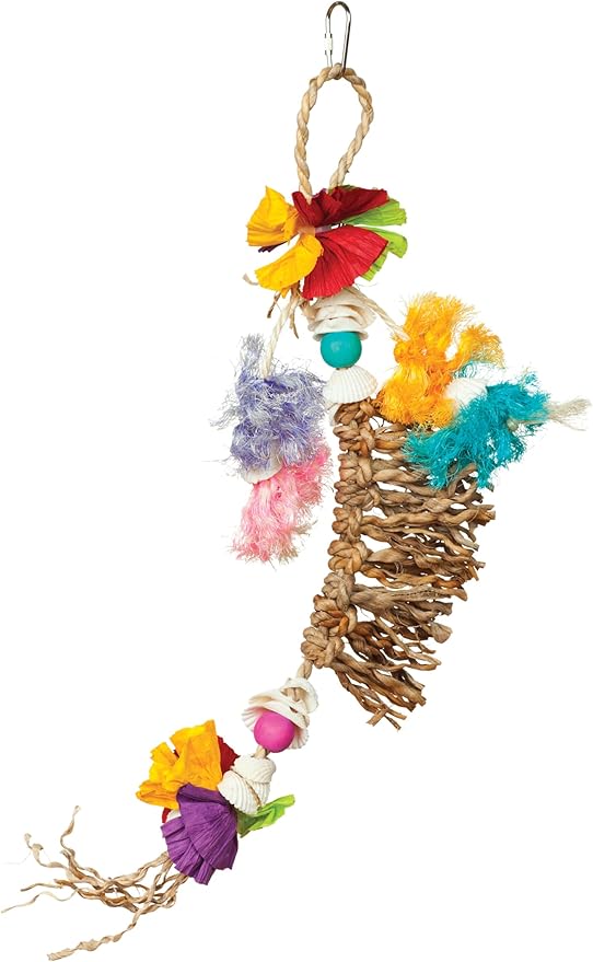 Prevue Hendryx 62508 Tropical Teasers Knots of Fun Bird Toy