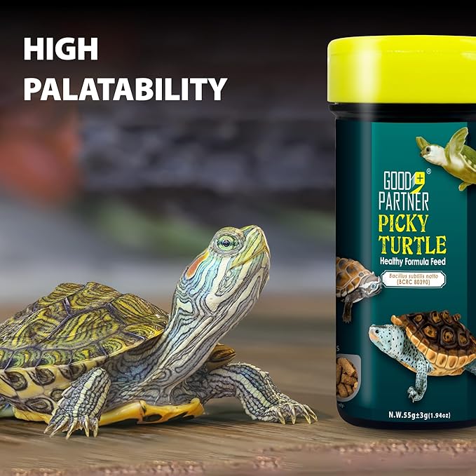 Purify Series for Aquatic Turtle Food, Suitable for Turtles and Red Eared Slider, Floating Sticks, Good for Shell Health and Growth, 3.35oz (Pack of 2)