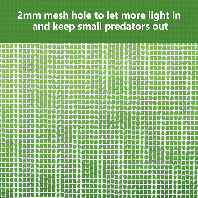48" Outdoor Mesh Plant Enclosure, Mesh Plant Cover for Pests, Bird and Pest Protection Guard for Fruit, Vegetables, Flowers and Herbs Pop-Up Cage 28 x 28 x 48 Inches