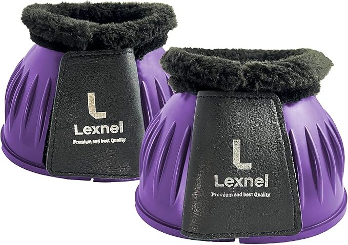 Rubber Bell Boots, Durable Bell Boots for Horse – Superior Hoof Protection and Comfort (1 Pair)