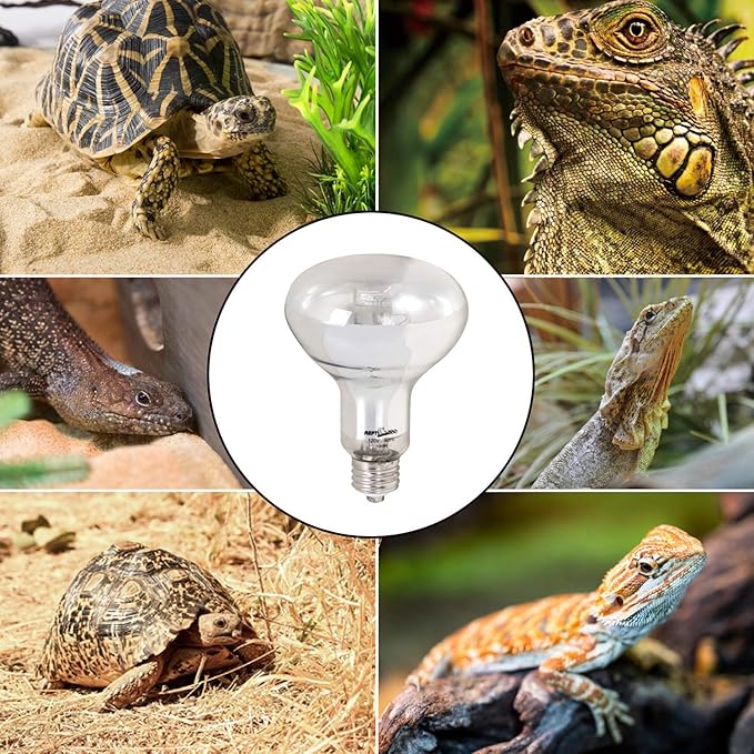 REPTI ZOO Full Spectrum UVA + UVB Sun Lamp Self-Ballasted Vapor Lamp/Bulb/Light for Reptile and Amphibian Use