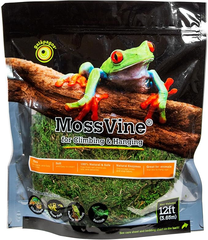 Supermoss Galápagos (05266) MossVine, Real Moss Vine, 12FT, Green