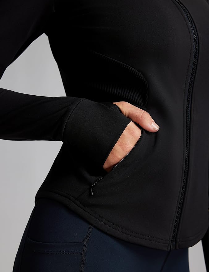 FitsT4 Sports Womens Equestrian Riding Shirts Long Sleeve Fleece Lined Horse Full-Zip Winter Thermal Jackets
