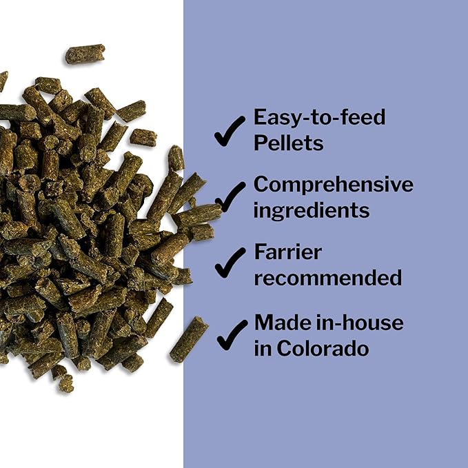 Formula 707 Hoof Health Equine Supplement, 10 lb Bag - 160 Servings – Biotin, Amino Acids, and Minerals to Improve and Support Healthy Horse Hooves