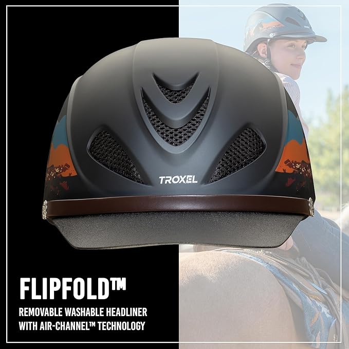 Troxel Black Duratec Dakota Helmet