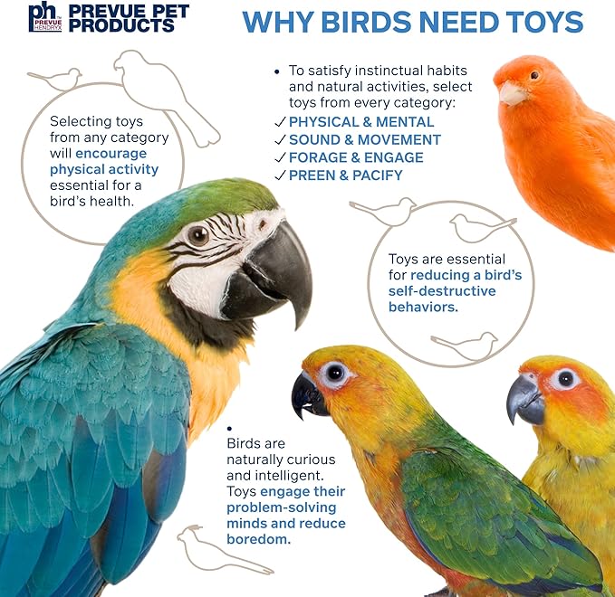 Prevue Pet Products 60062671: Jellyfish Bird Toy